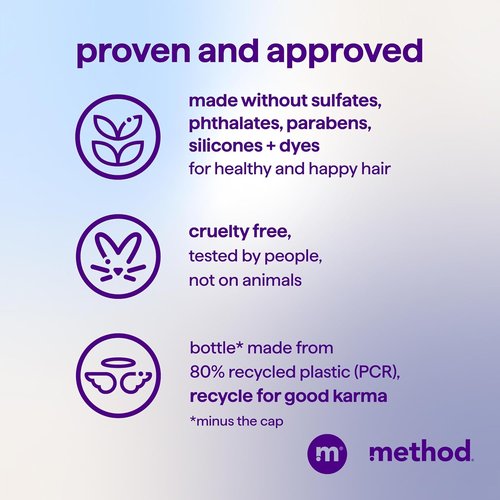 Method Moisturizing Shampoo - Hydrates & Revives Dry Hair | Safe for Color-Treated - 14 oz