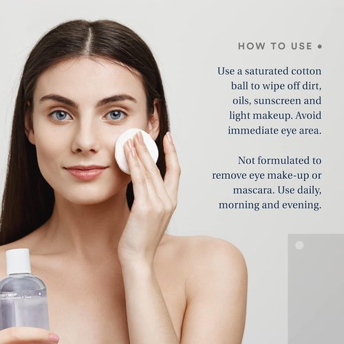 Care Micellar Cleanser & Facial Toner - Alcohol-Free, Hydrating Formula with Hyaluronic Acid | 8 fl oz