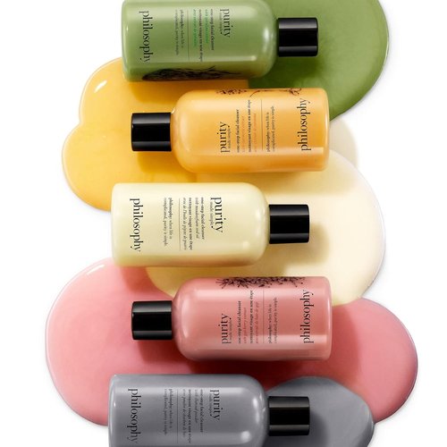 Philosophy Purity Made Simple Facial Cleanser - Limited Edition Scents with Meadowfoam Seed Oil - Gently Cleanses & Removes Makeup
