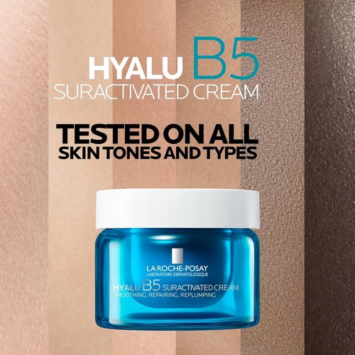La Roche-Posay Hyalu B5 Anti-Aging Face & Neck Cream - Firming Moisturizer with 3 Types of Hyaluronic Acid, 1.7fl oz