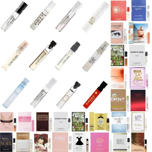 Tradeberry High-End Designer Perfume Sample Set - 12 Premium Scents for Women
