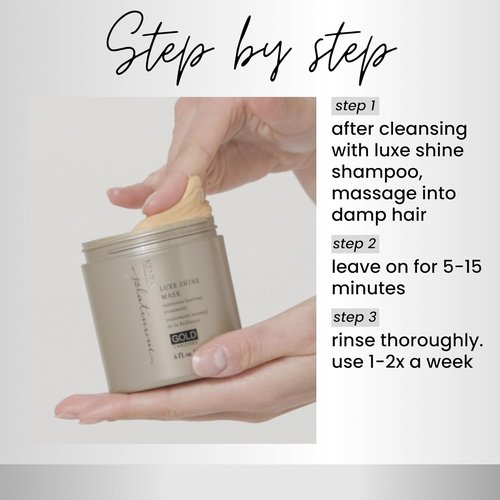 Kenra Platinum Luxe Shine Mask - Intensive Conditioning for Enhanced Shine & Manageability | 6 oz