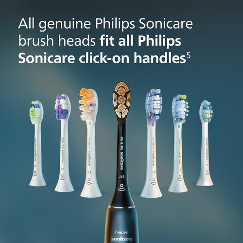 Philips Sonicare C2 Plaque Control - Genuine Electric Toothbrush Heads, White, 2-Pack | HX9022/77