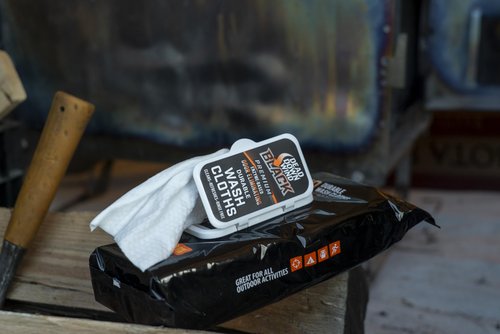 DEAD DOWN WIND Black Premium Unscented Wash Cloths - 40 Count