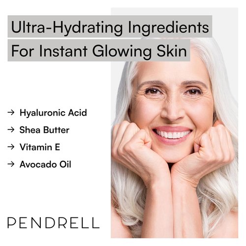 PENDRELL Lip Balm & Mask - Hydrating Vanilla Formula with Hyaluronic Acid & Shea Butter | 1 Oz (30g)
