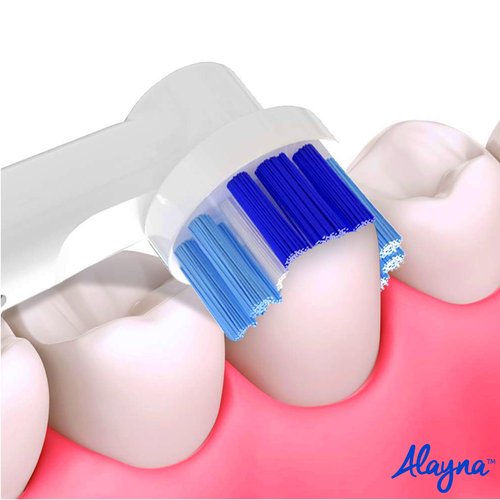 Replacement Brush Heads Compatible with OralB Braun- Pack of 20 Professional Electric Toothbrush Heads- Precision Refills for Oral-b 7000, Clean, Oral B Pro 1000, 9600, 500, 3000, 8000, Vitality Plus!