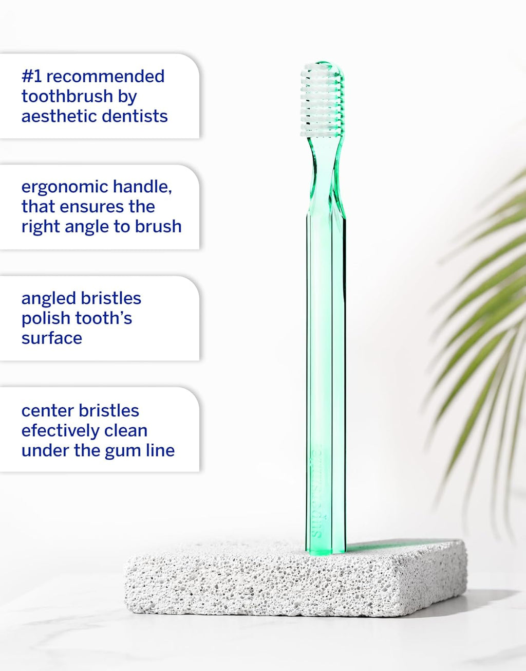 Supersmile New Generation Toothbrush - Patented 45° Soft Nylon Bristles for Optimal Whitening | Ergonomic Design for Adults & Kids