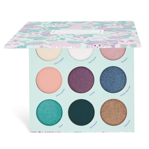 Skiennix Mermaid Kitten Eyeshadow Palette - Vibrant Colors for Stunning Eye Looks | 12 Shades