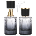Segbeauty 1.7oz Travel Perfume Atomizer Refillable, 2pcs Cologne Spray Bottle Atomizer, 50ml Refillable Empty Glass Perfume Bottles, Fine Mist Spray Bottles Cologne Refill Bottle for Travel
