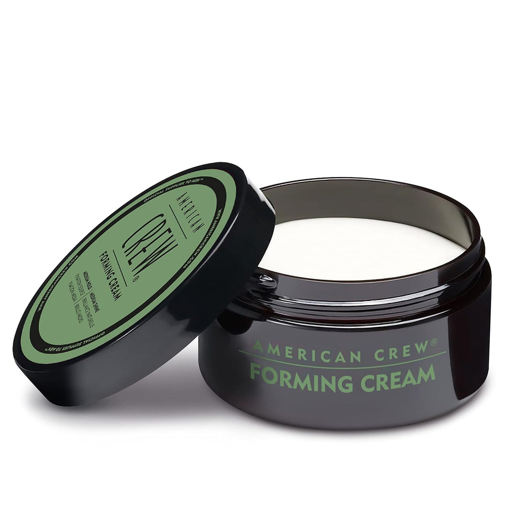 American Crew Hair Forming Cream - Medium Hold & Shine for Men | 3 oz Styling Solution