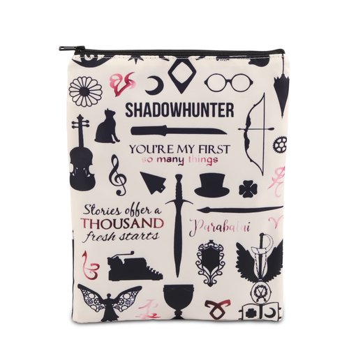 S-hadowhunters Inspired Gift S-hadowhunters Book Sleeve S-hadowhunters Merch for S-hadowhunter Bookish