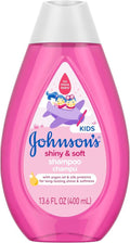 Johnson's Kids' Shampoo - Shiny & Soft Formula with Argan Oil & Silk Proteins | 13.6 fl. oz