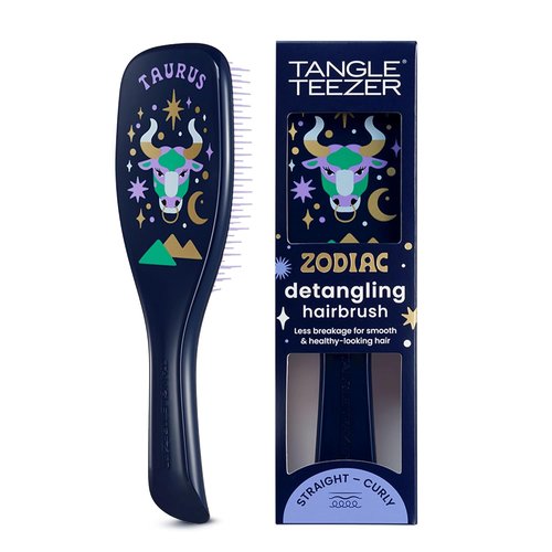 Tangle Teezer Zodiac Ultimate Detangler Hairbrush - Reduces Breakage & Eliminates Knots for All Hair Types | Taurus