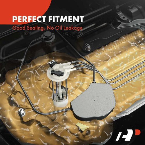 A-Premium Electric Fuel Pump Module Assembly - Pressure Sensor Compatible with Chevy Trailblazer, Buick Rainier, GMC Envoy, Saab 9-7x, Isuzu Ascender (2005-2007) - Replace# E3707M