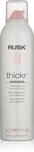 RUSK Thickr Thickening Mousse - Volumizing Foam for Fuller Hair | 8.8 Fl Oz