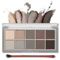 Erinde Matte Eyeshadow Palette - 10 Colors, Ultra-Blendable & Long-Lasting, Perfect for Mature Skin
