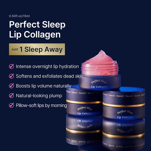 Perfect Sleep Lip Collagen - Intensive Overnight Lip Mask with Peptides & Rice Protein | 0.50 fl. oz.
