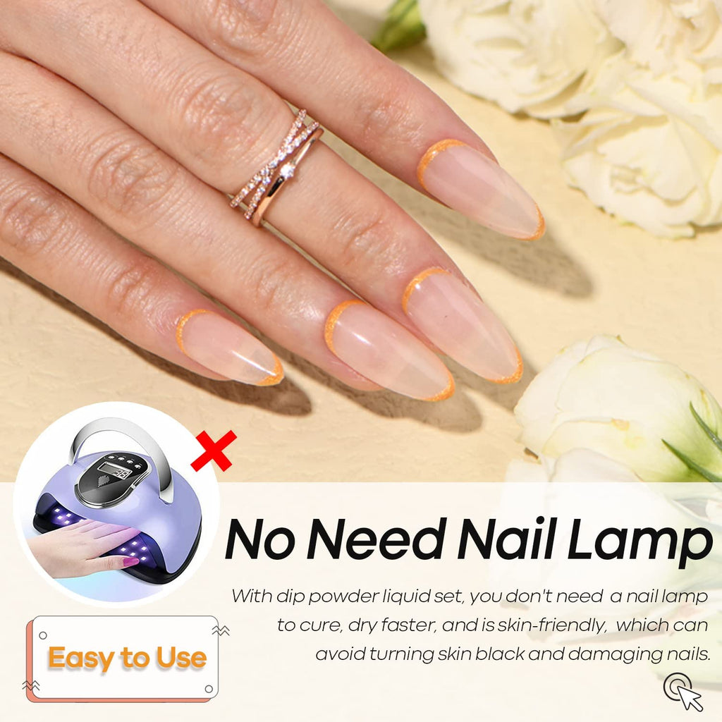 AZUREBEAUTY Dip Powder Top Coat - 15 ml for Perfect French Nails | Ideal for DIY Salon Manicure