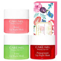 Lip Mask Overnight 5g 3Set (Berry+Lime+Pomegranate) Korean Beauty Intensive Treatments Balm, Nourish, Hydrate, Scrubs Exfoliator