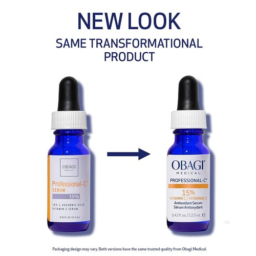 Obagi Medical Professional-C Vitamin C Serum - Brightens Skin Tone & Reduces Fine Lines - Safe for Sensitive Skin