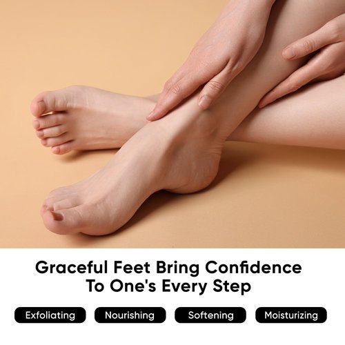 Berlaney Aloe Vera Foot Peeling Mask, Baby Feet Exfoliating Peel for Dead Skin Removal& Moisturizing Care, Dry Cracked Heels Relief, Softening Rough Feet Spa Socks, 3 Pairs Pack(Unisex)