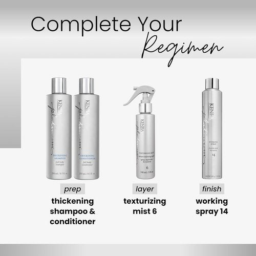 Kenra Platinum Texturizing Mist 6 - Texture Defining Spray for Fullness & Humidity Protection | All Hair Types