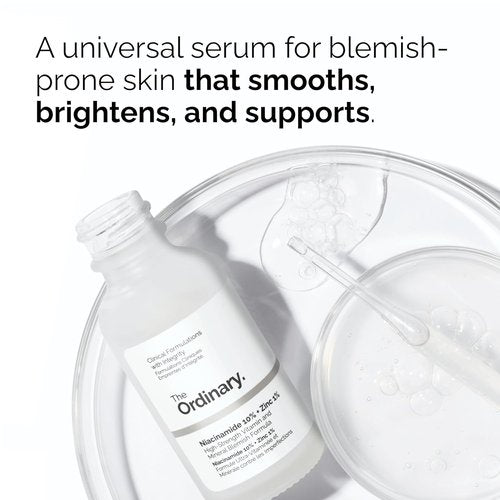 The Ordinary Serum Favorites Set - Hydrating Hyaluronic Acid 2% + B5, Brightening Niacinamide 10% + Zinc 1%, Caffeine Solution 5% | Eye & Face Care