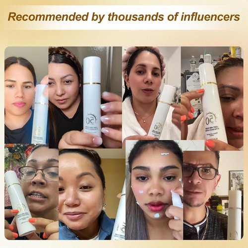 Skiennix Face Sunscreen SPF 50 - Invisible Broad Spectrum Primer | Reef Safe, Oil-Free, 1.69 FL Oz