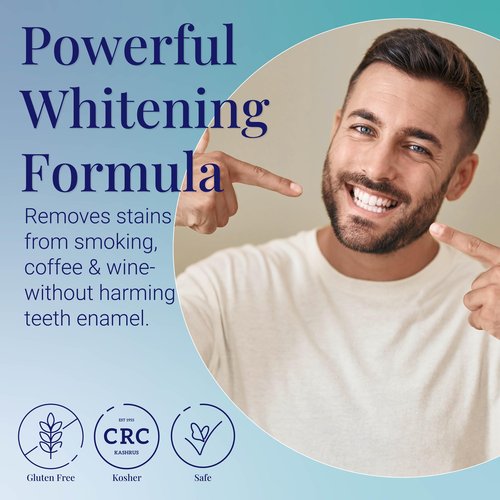 Everest VAAS Prefilled Teeth Whitening Trays, 7-Day at-Home Teeth Whitening Kit with 11.2% Hydrogen Peroxide, 14 Disposable Mint-Filled Trays