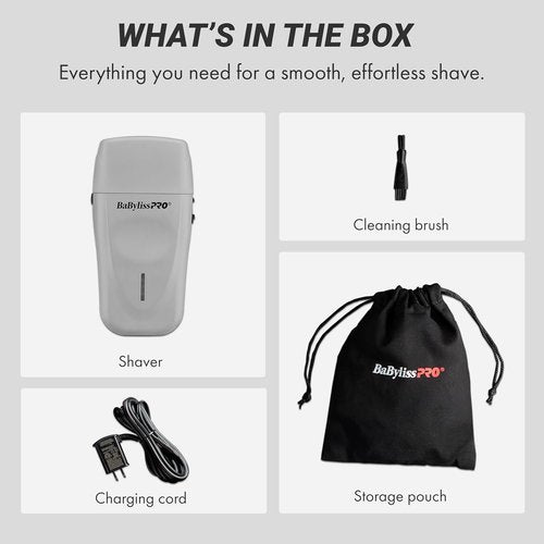 BaBylissPRO LithiumFX+ Limited Edition Cord/Cordless Double Foil Shaver - Mist Collection