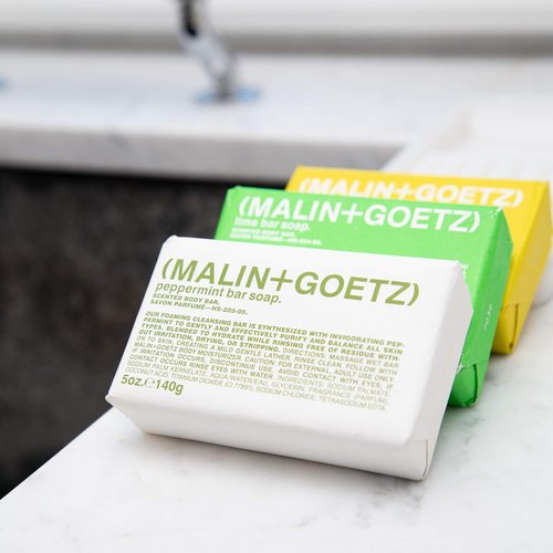 MALIN+GOETZ Rum Bar Soap - Triple-Milled Cleansing Bar with Glycerin | Hydrating + Moisturizing Formula (5 oz.)