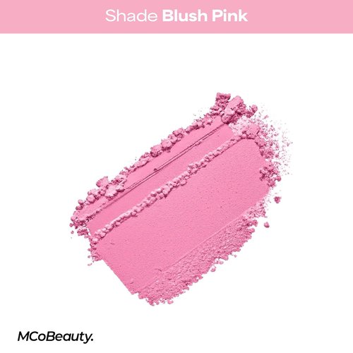 MCoBeauty Glow Up pH Powder Blush - Vivi Pink | Color Activated Soft Matte Blusher for Cheeks - Vegan & Long-Lasting
