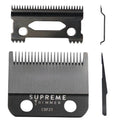 Supreme Trimmer DLC Coated Steel Replacement Blade CBF21 | Fade Blade for Darkstar72 & Most Hair Clippers | Black