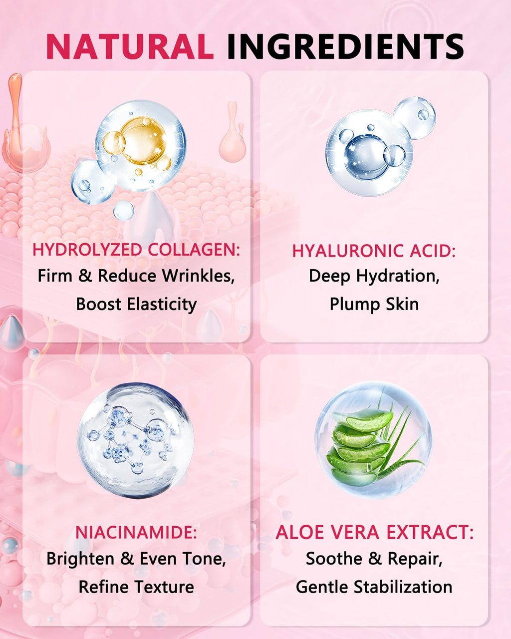 Vryioh Forehead, Smile Line & Under Eye Wrinkle Patches, 3 IN 1 Overnight Facial Wrinkle Treatment with Hyaluronic Acid, Collagen to Lift Lines for Women, 60 Patches