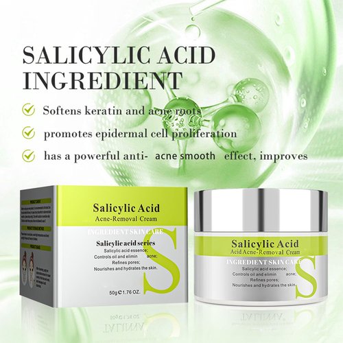 Regine Switzerland Salicylic Acid Face Cream - Oil-Free Acne & Pore Refining Moisturizer for Oily Skin