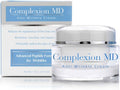 Complexion MD Advanced Anti-Wrinkle Cream - Clinically Tested Multi-Peptide & Hyaluronic Acid - Hypoallergenic Face Moisturizer for All Skin Types - 1 Ounce