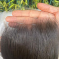 Grand Nature 5x5 HD Lace Closure, Virgin Human Hair Lace Closure Straight, Pre Plucked Natural Hair Line With Bleachable Knots