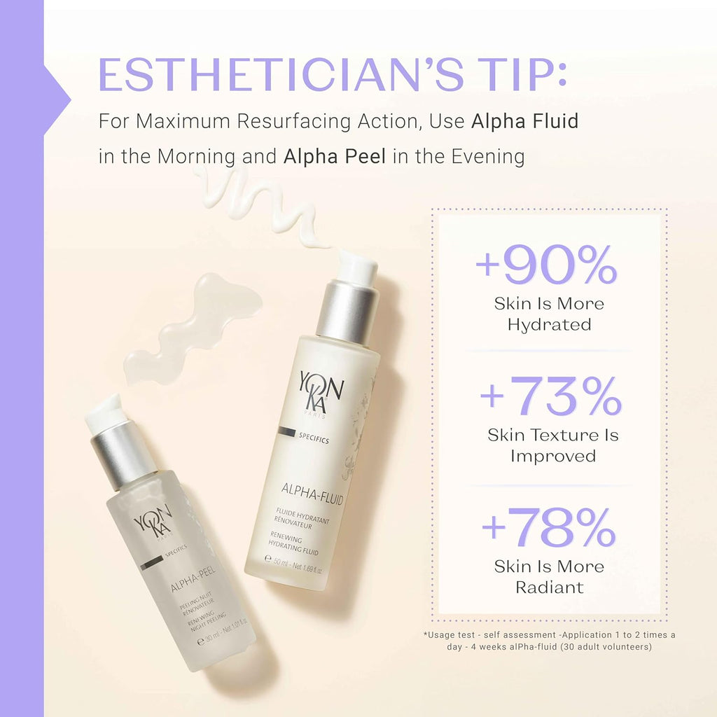 Yon-Ka Alpha Peel Concentrate - Anti-Aging Night Peel for Fine Lines & Wrinkles | 1.01 fl oz | Paraben-Free