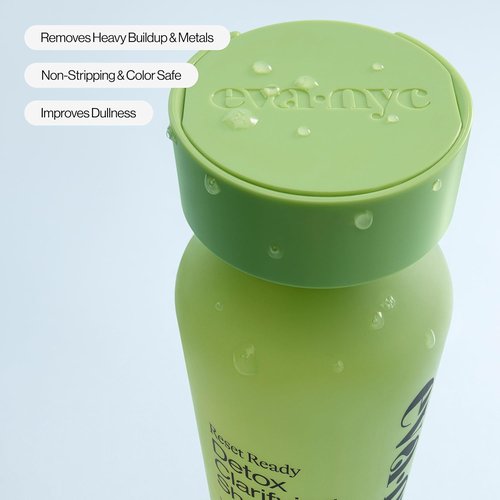 Eva NYC Sulfate-Free Detox Clarifying Shampoo - Weekly Non-Stripping Formula for Healthy Hair - 10 fl oz - Lavender Scent