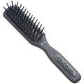 Kent AH10G Airhedz Pro Narrow Pin Hair Brush - Detangles Long, Thick & Curly Hair | Scalp Massager in Grey