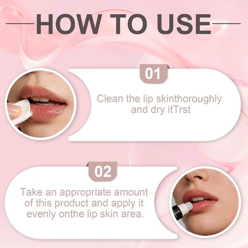 Glovera Labios Carnosos Lip Booster Serum - 24-Hour Volumizing Treatment, Deeply Hydrating Gloss for Dry Lips
