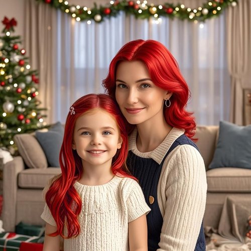 Skiennix Red Hair Dye - Temporary Color Chalk & Wax for Parties | Fun DIY for All Occasions