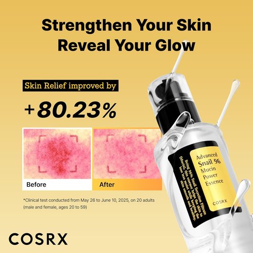 COSRX Snail Mucin Repairing Serum - Hydrating Face Serum with Snail Filtrate for Dull Skin | 100ml
