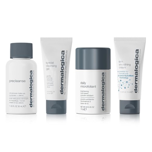 Dermalogica Healthy Skin Discovery Kit - Cleanse, Exfoliate & Hydrate for Glowing Skin