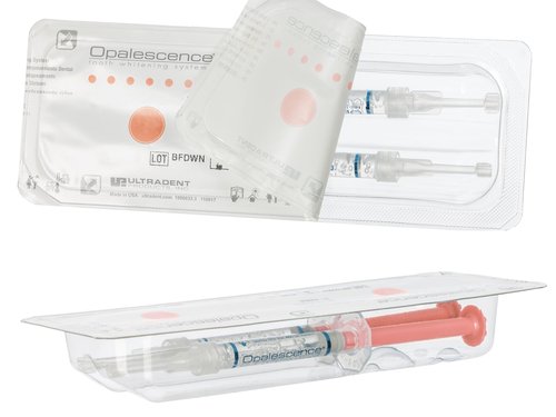 Opalescence 35% with PF Gel Syringes Teeth Whitening - (8 Syringes) Refill Kit Carbamide Peroxide. Made by Ultradent, in Melon Flavor. Tooth Whitening Refill Syringes 5404-4