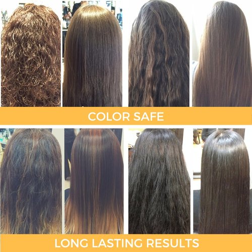 KERAZON Brazilian Keratin Treatment | Buriti Liss Kit 2oz - At-Home Smoothing & Straightening for All Hair Types