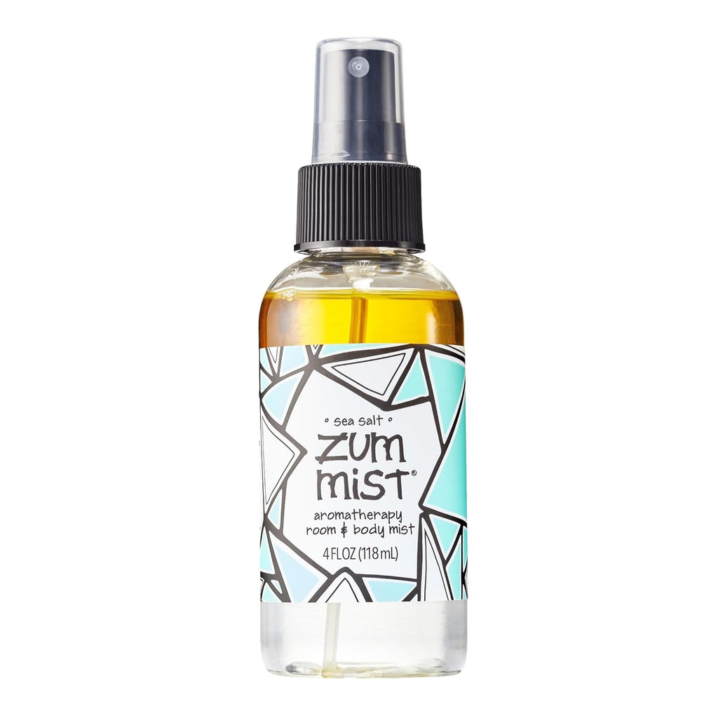 Zum Indigo Wild Mist Room & Body Spray - Aromatherapy Essential Oil - Sea Salt Scent - 4 Fl Oz