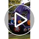 7.78FT Pirate Ship Inflatable Halloween Decor with LED Lights Outdoor