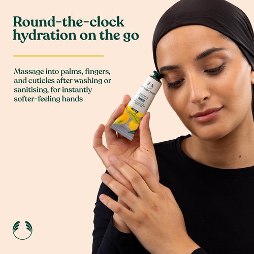 The Body Shop Handcare Collection 5 Piece Gift Set | Includes- British Rose, Shea, Moringa, Mango & Almond Milk Hand Balms | Vegan