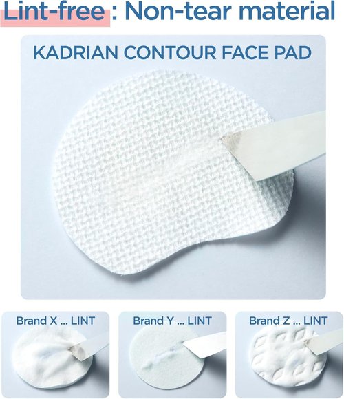 Exfoliating Cotton Rounds for face - Double-Sided - Korean Toner Pads - Round Cotton Pad for Face - Lint Free Makeup Remover - Skin Care Cleansing